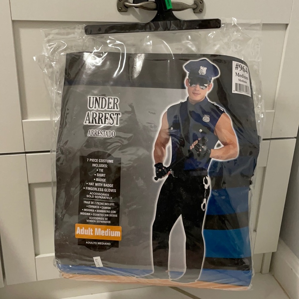Halloween Police Man Costume